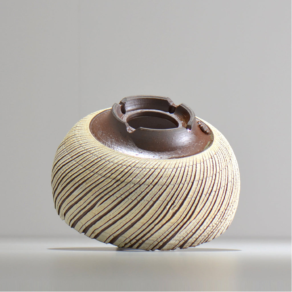 陶房Kibi / シュレッド/tksh_14_l  / 約 φ15.2cm / 植木鉢