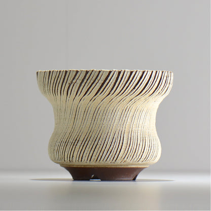 陶房Kibi / シュレッド/tksh_15_l  / 約 φ15.2cm / 植木鉢