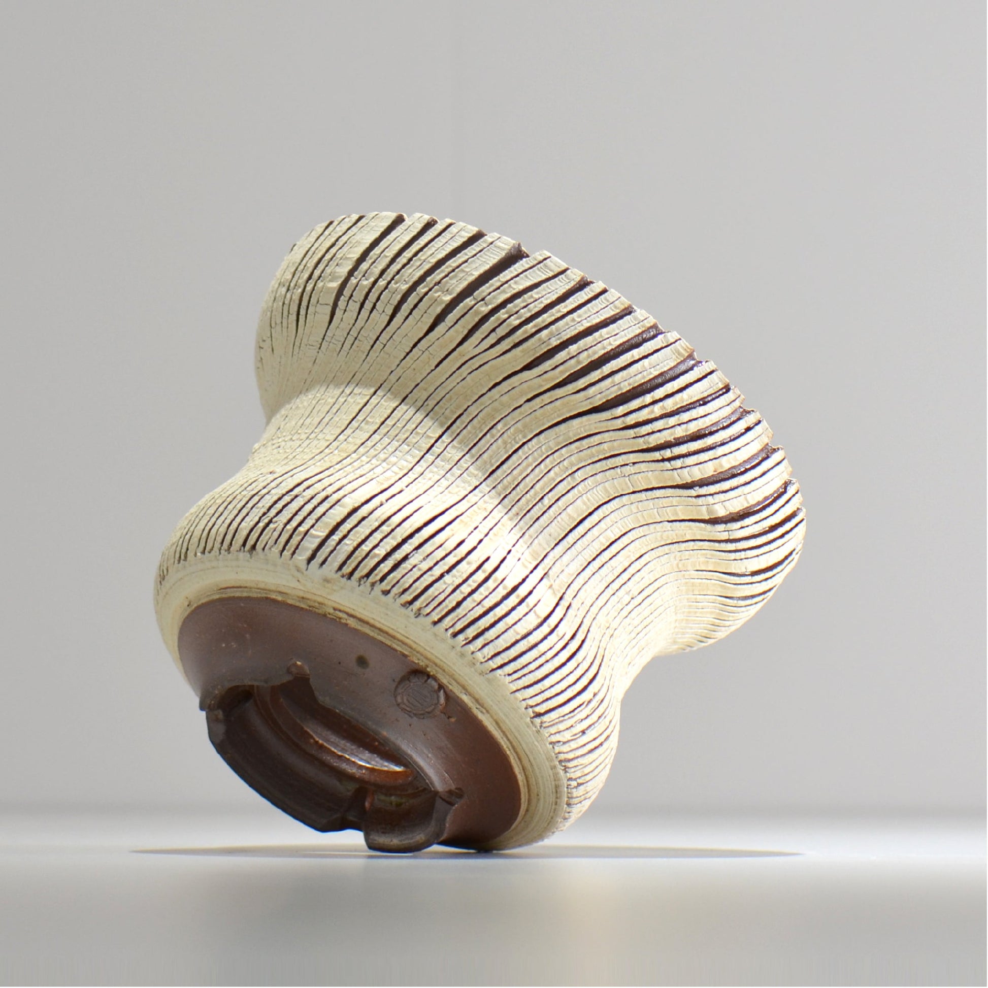 陶房Kibi / シュレッド/tksh_15_l  / 約 φ15.2cm / 植木鉢