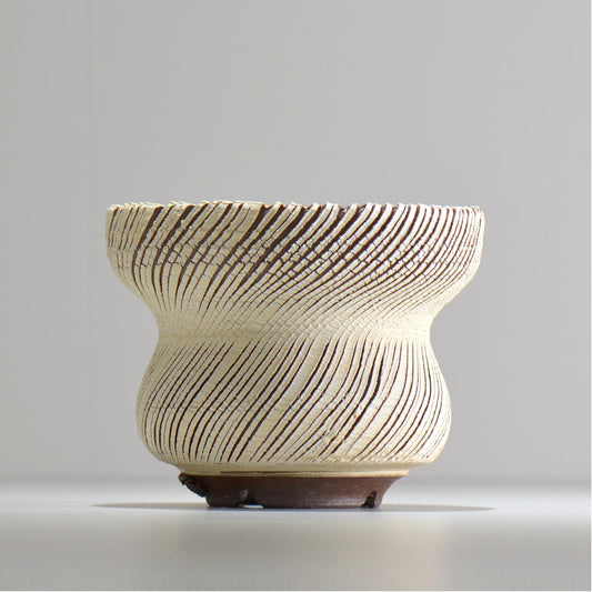 陶房Kibi / シュレッド/tksh_16_m  / 約 φ15cm / 植木鉢