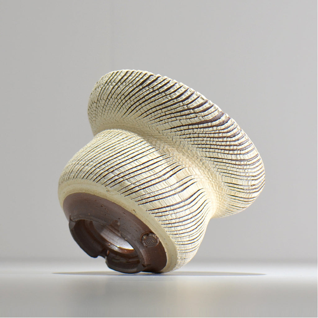 陶房Kibi / シュレッド/tksh_17_l  / 約 φ15.5cm / 植木鉢