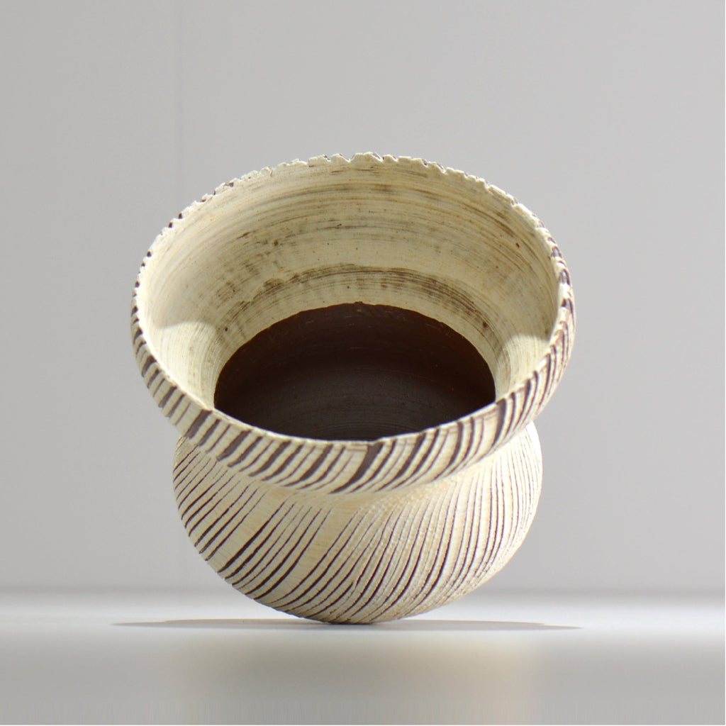 陶房Kibi / シュレッド/tksh_18_m  / 約 φ14.7cm / 植木鉢