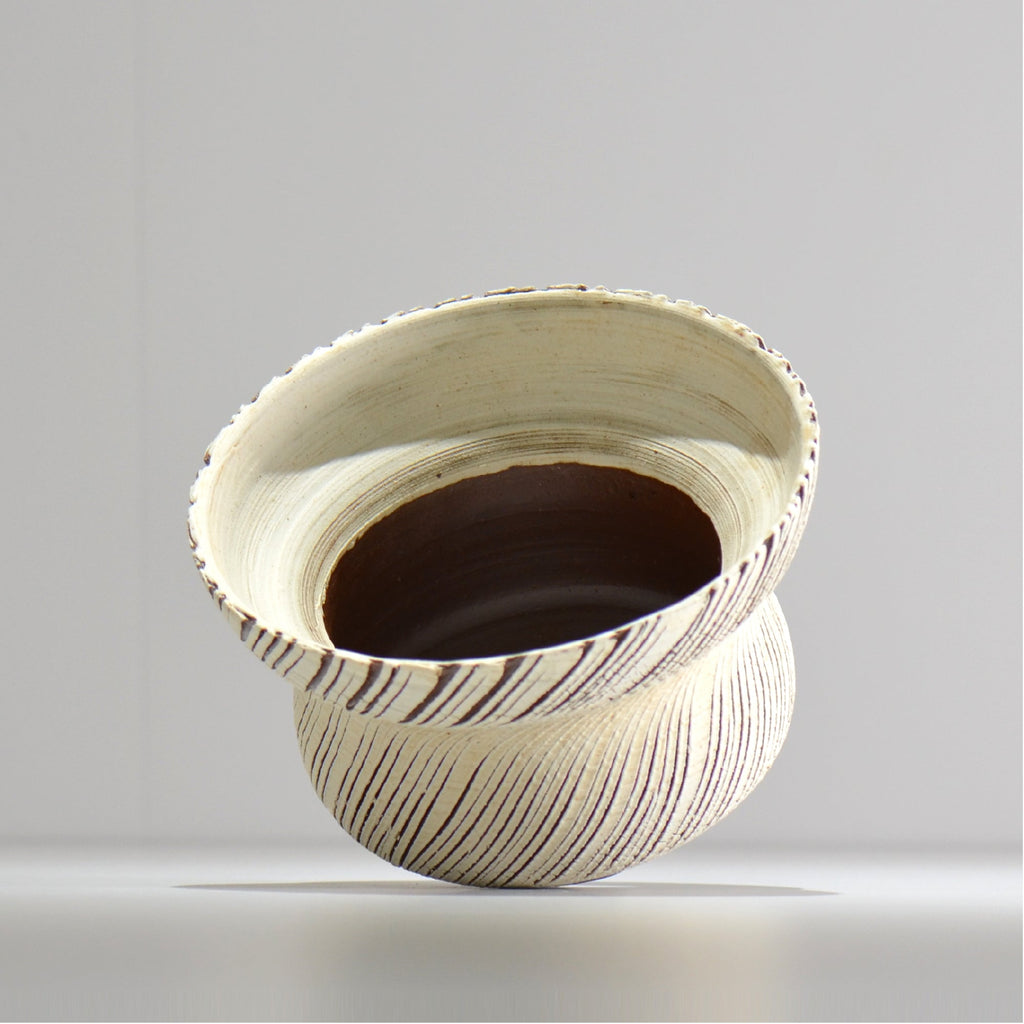 陶房Kibi / シュレッド/tksh_19_l  / 約 φ16cm / 植木鉢