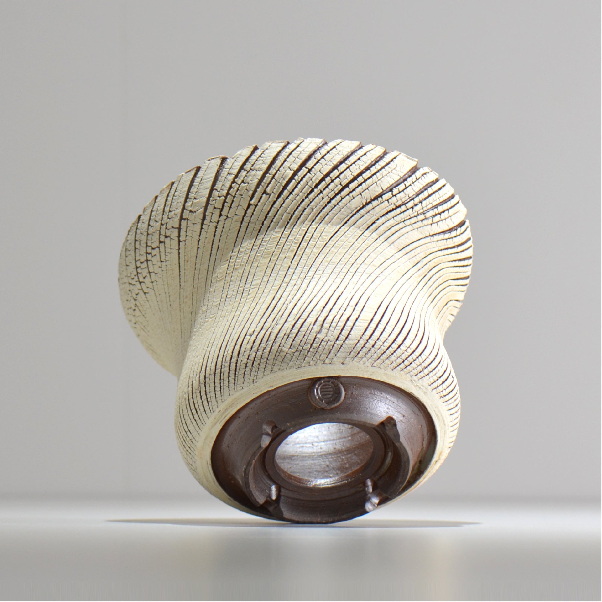 陶房Kibi / シュレッド/tksh_20_l  / 約 φ15.5cm / 植木鉢