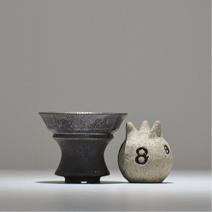 YATAGARASU / No.8 Type A 001 / M / 約 φ12.3cm / 植木鉢