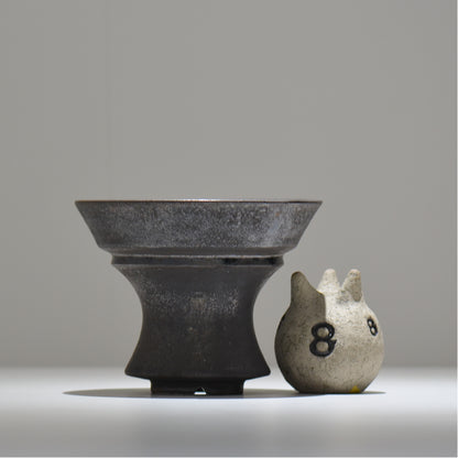 YATAGARASU / No.8 Type A 001 / XL / 約 φ16.8cm / 植木鉢