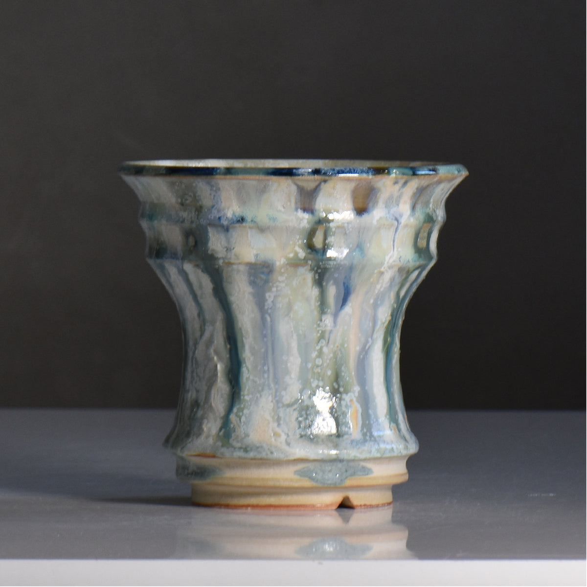 内山 真寿美 / Antique Color Series / um2_ac01_m / 約φ13.3cm / 植木鉢