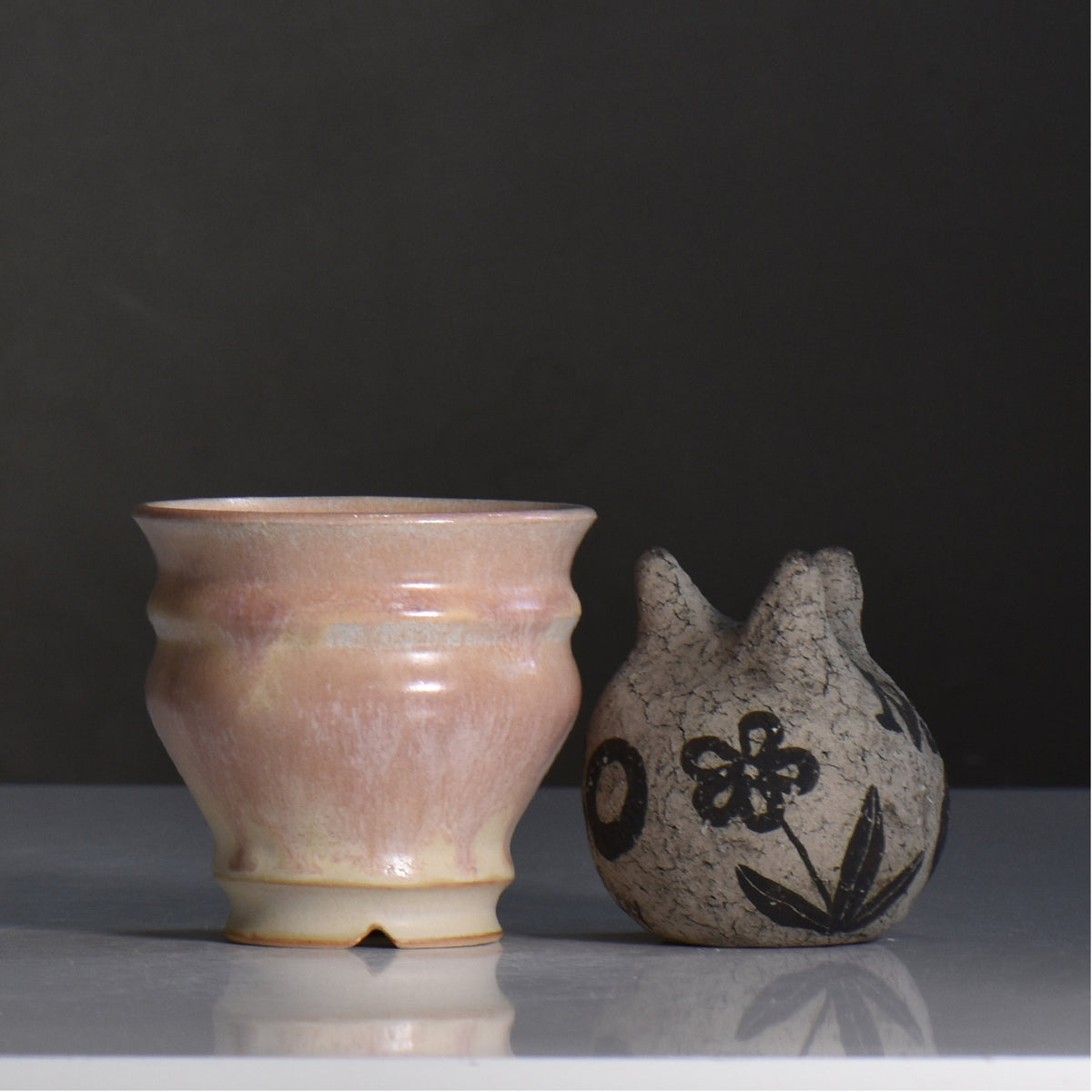 内山 真寿美 / Antique Color Series / um2_ac04_s / 約φ9.8cm / 植木鉢