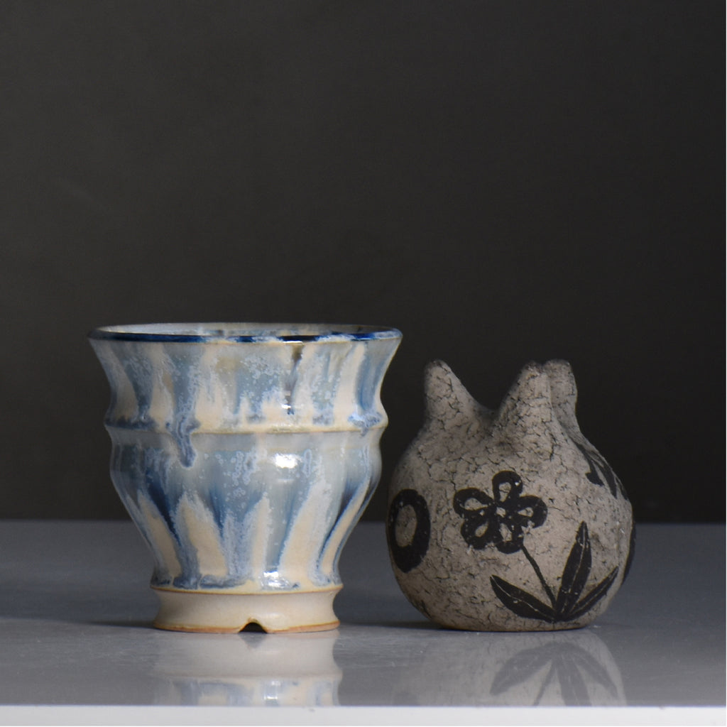 内山 真寿美 / Antique Color Series / um2_ac06_s / 約φ9.8cm / 植木鉢