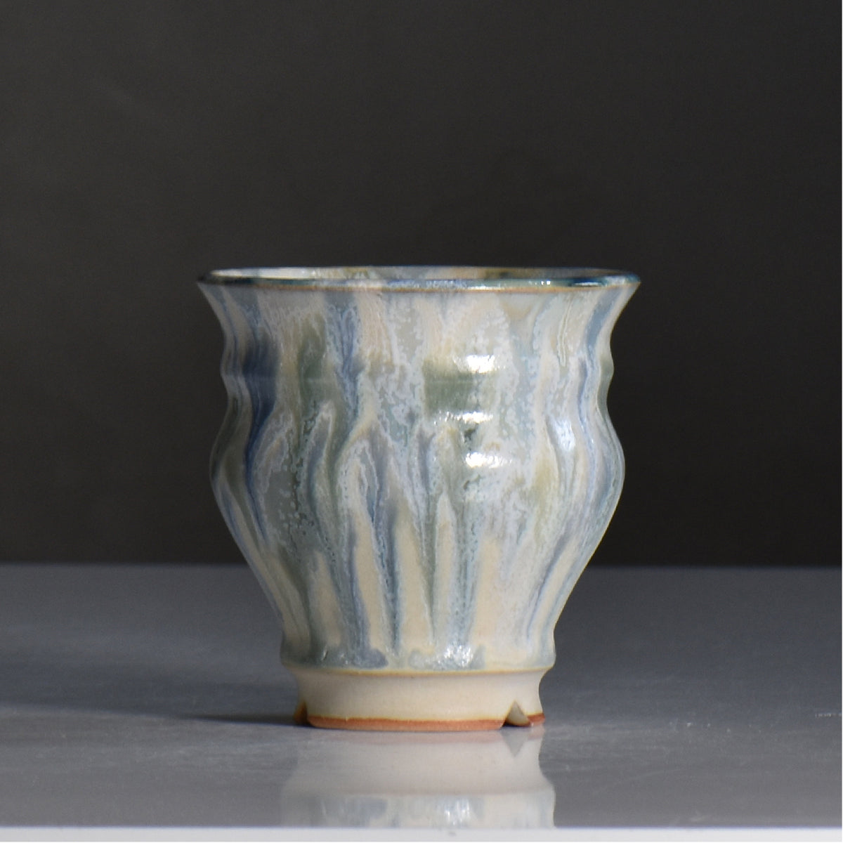 内山 真寿美 / Antique Color Series / um2_ac08_s
 / 約φ9.6cm / 植木鉢