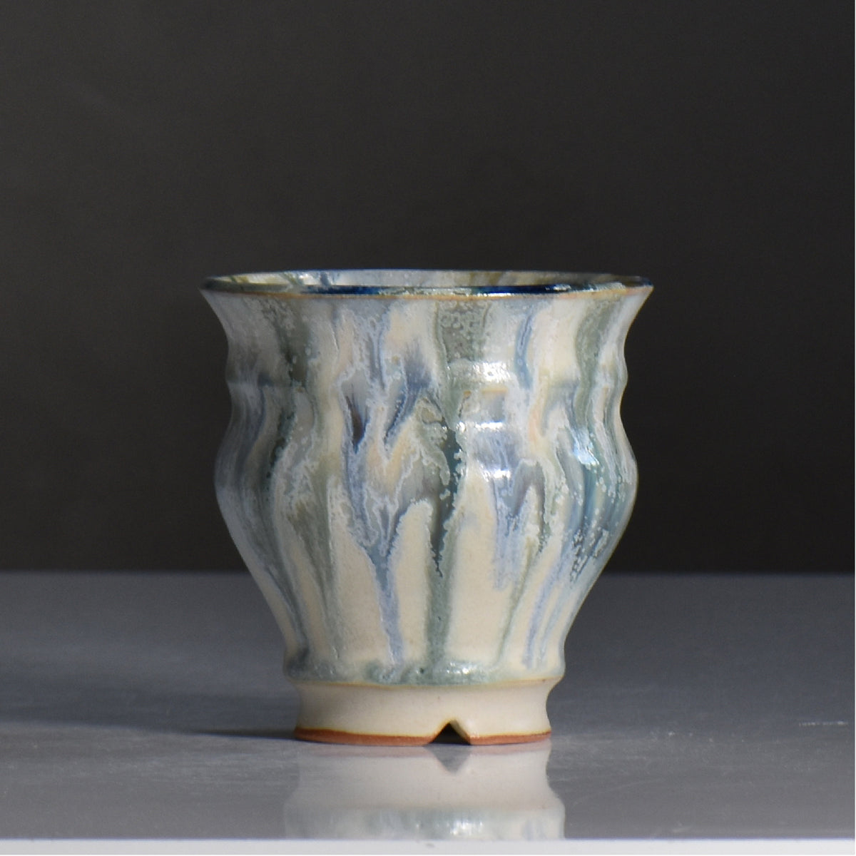 内山 真寿美 / Antique Color Series / um2_ac08_s
 / 約φ9.6cm / 植木鉢