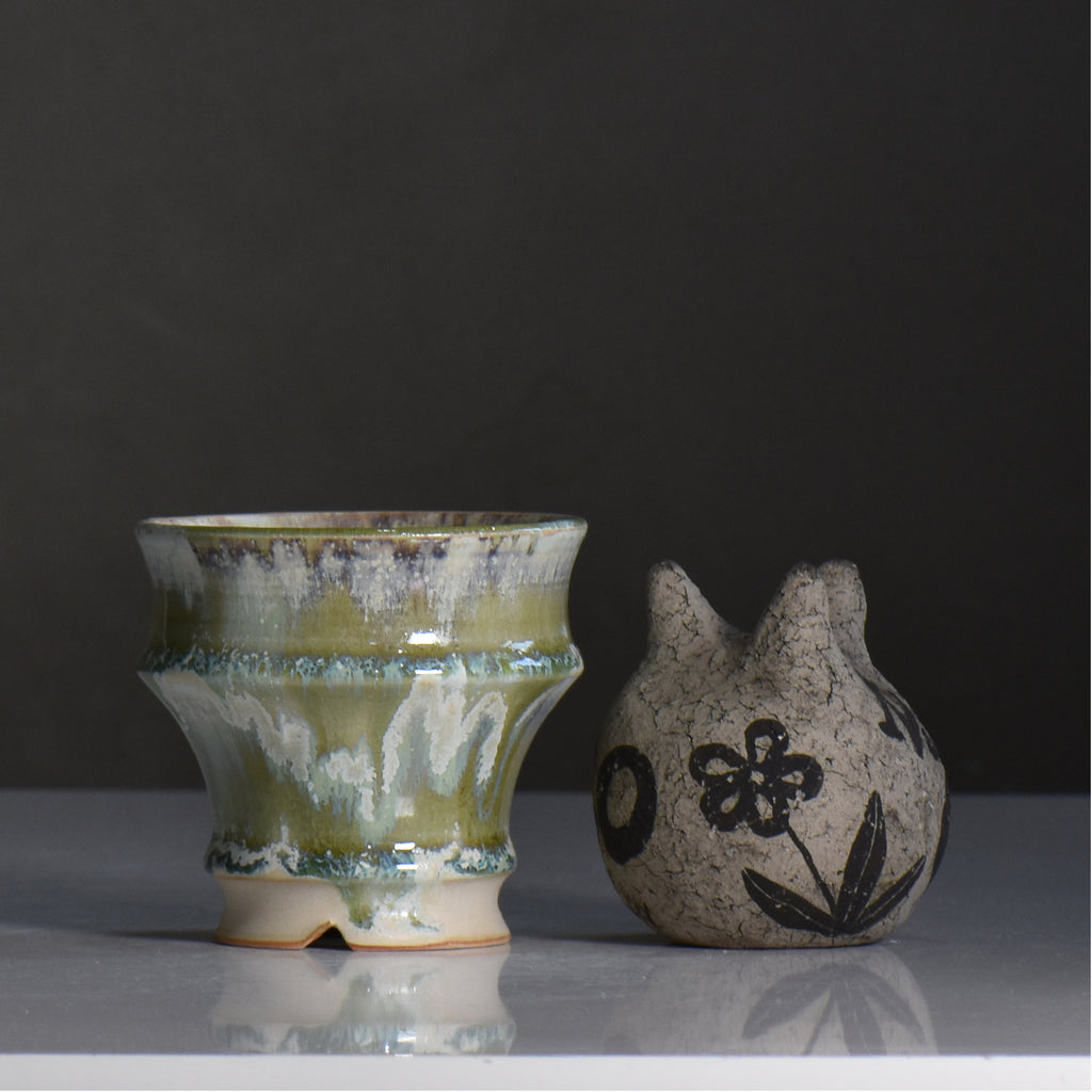 内山 真寿美 / Antique Color Series / um2_ac09_s / 約φ9.7cm / 植木鉢