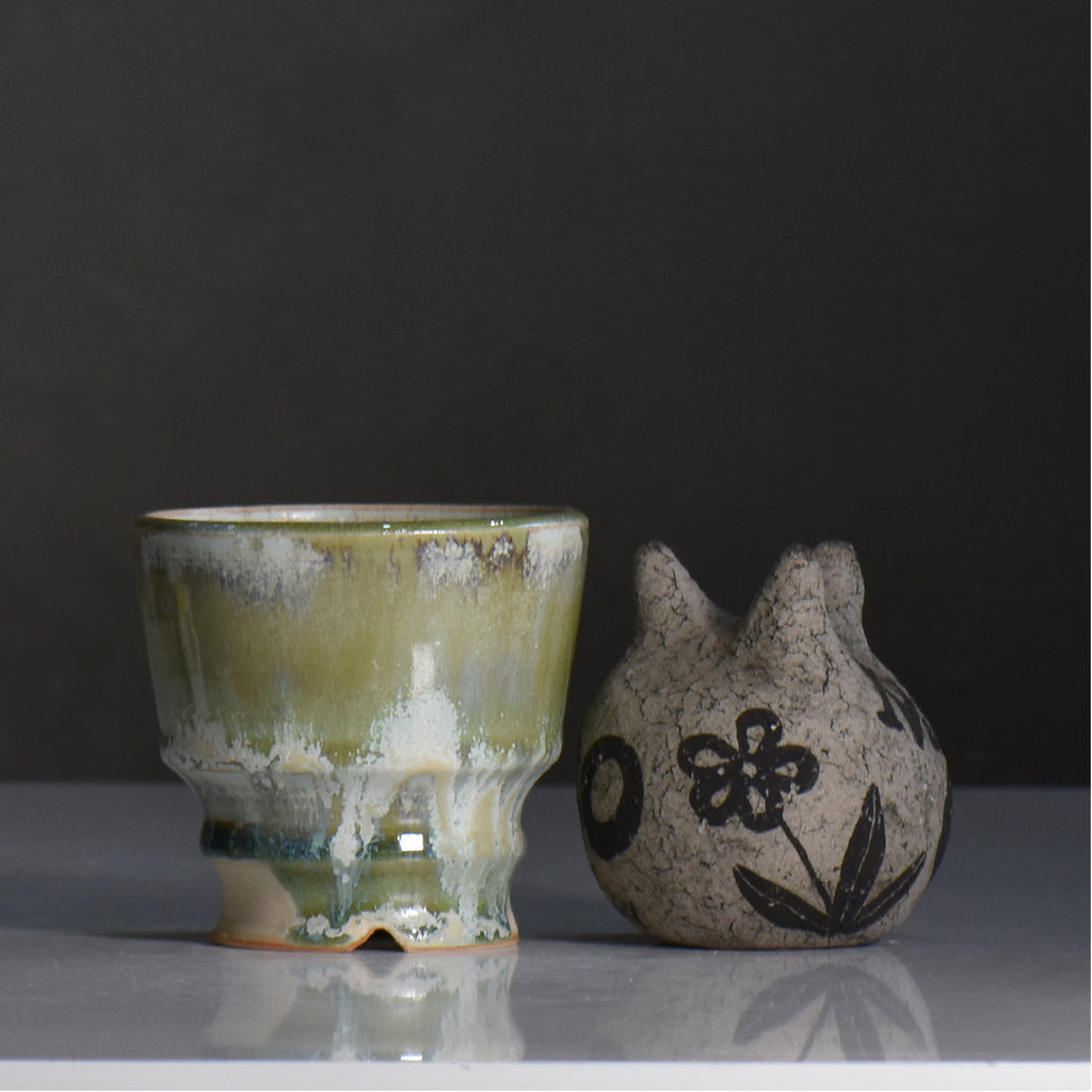 内山 真寿美 / Antique Color Series / um2_ac10_s / 約φ9.3cm / 植木鉢