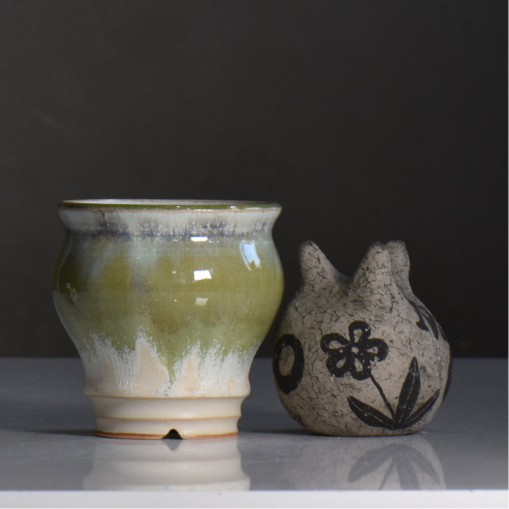 内山 真寿美 / Antique Color Series / um2_ac12_s / 約φ9.7cm / 植木鉢