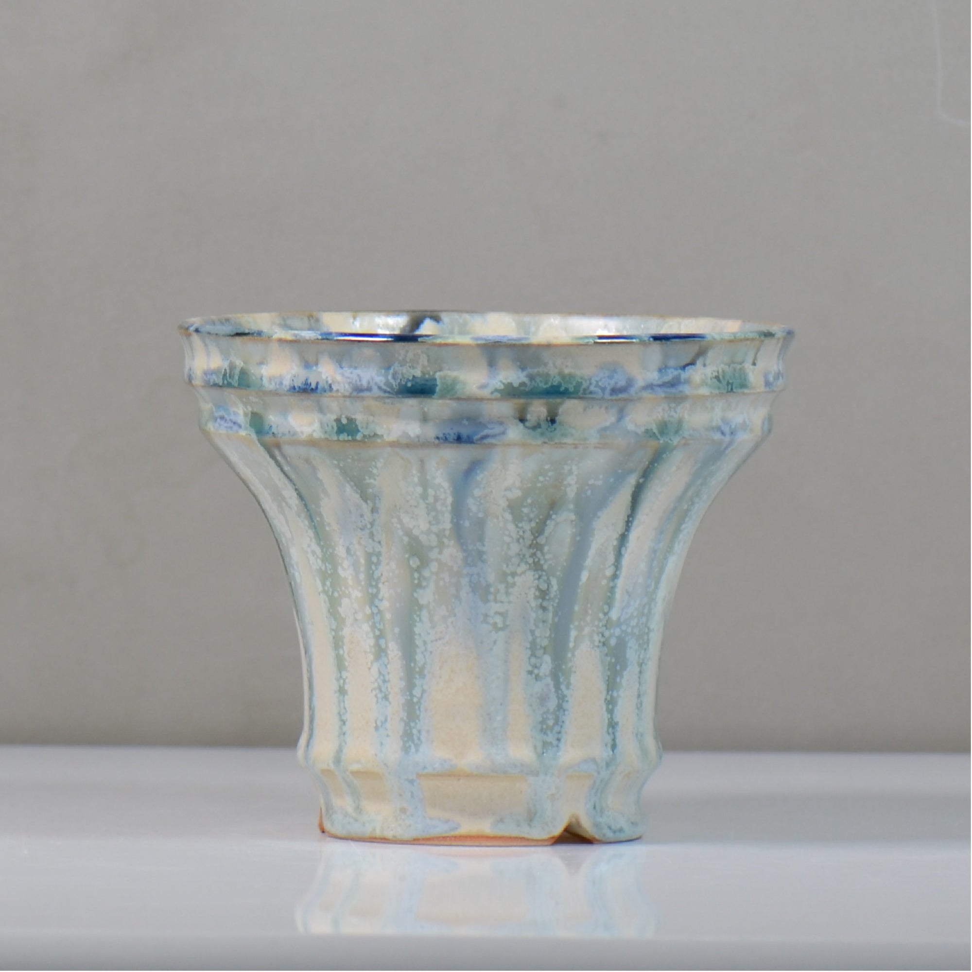 内山 真寿美 / Antique Color Series / um_ac09_m / 約φ14.5cm / 植木鉢