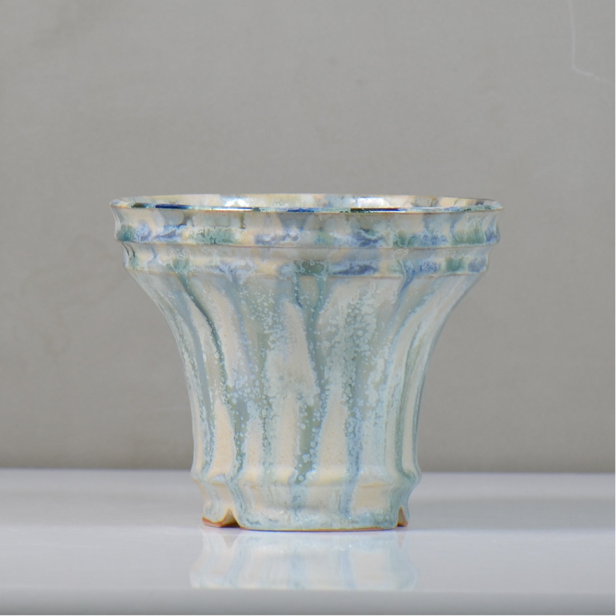 内山 真寿美 / Antique Color Series / um_ac09_m / 約φ14.5cm / 植木鉢