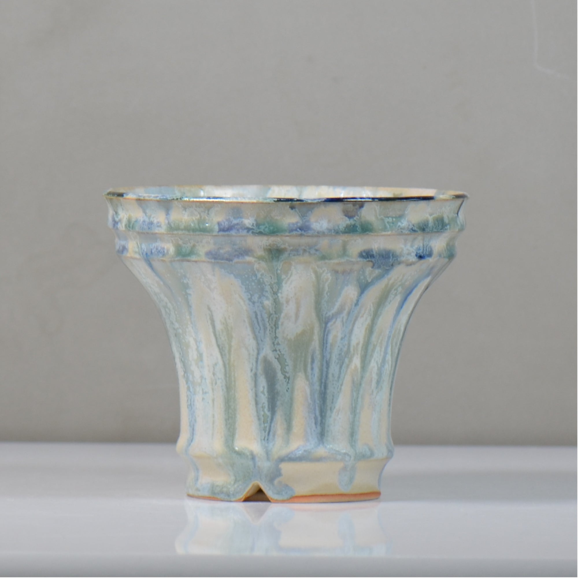 内山 真寿美 / Antique Color Series / um_ac09_m / 約φ14.5cm / 植木鉢