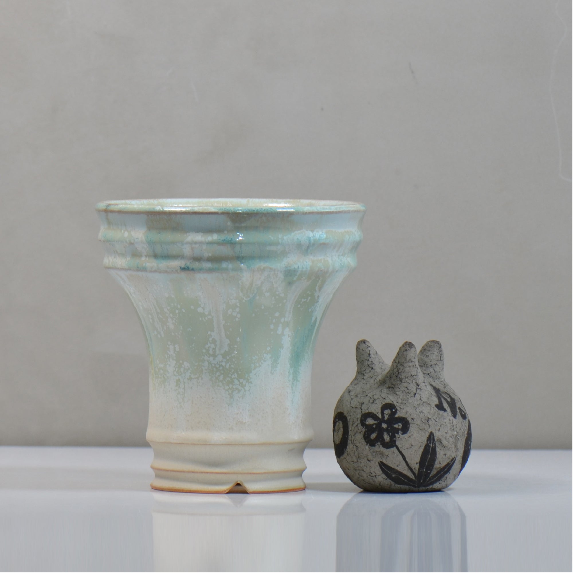 内山 真寿美 / Antique Color Series / um_ac12_m / 約φ15cm / 植木鉢