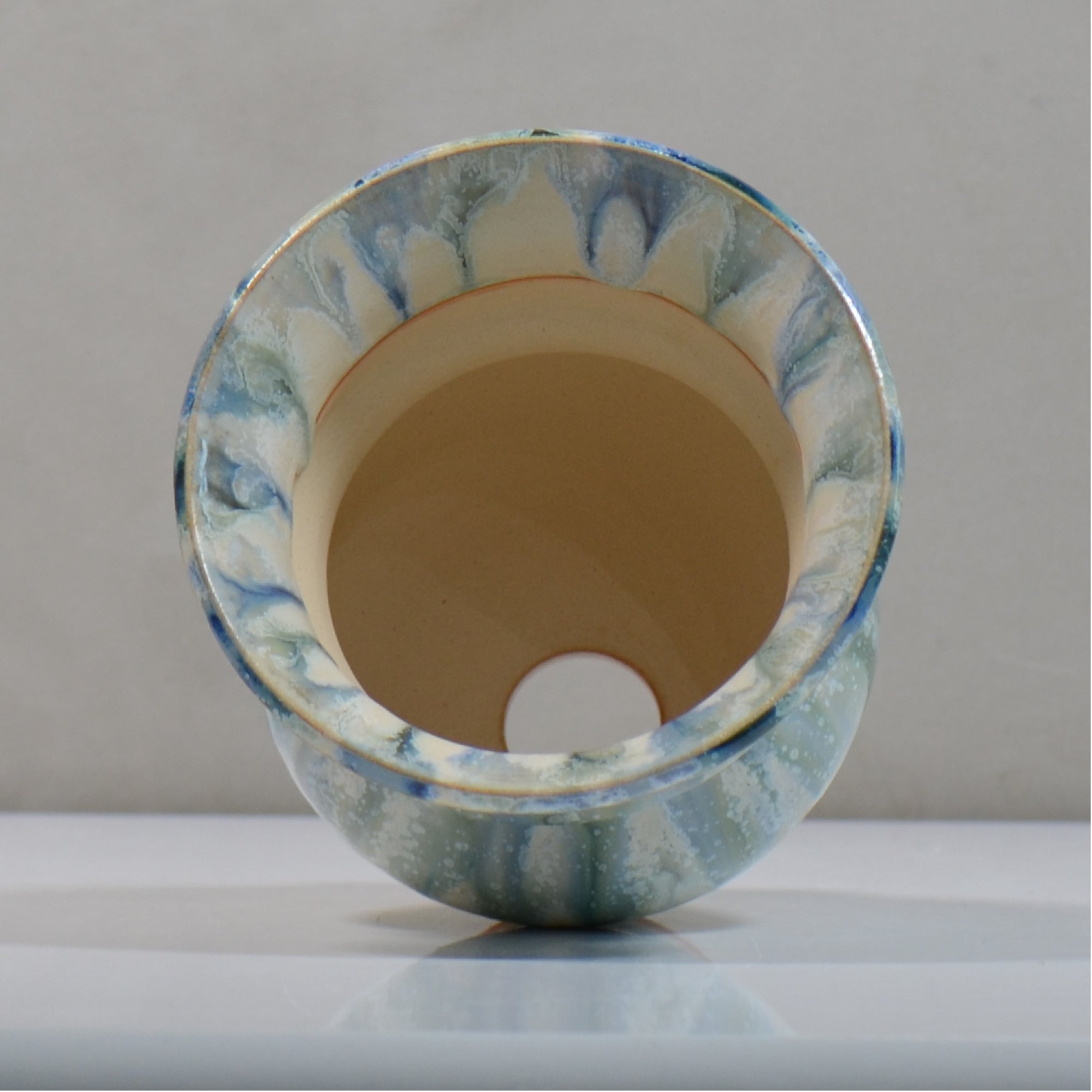 内山 真寿美 / Antique Color Series / um_ac13_m / 約φ14.5cm / 植木鉢