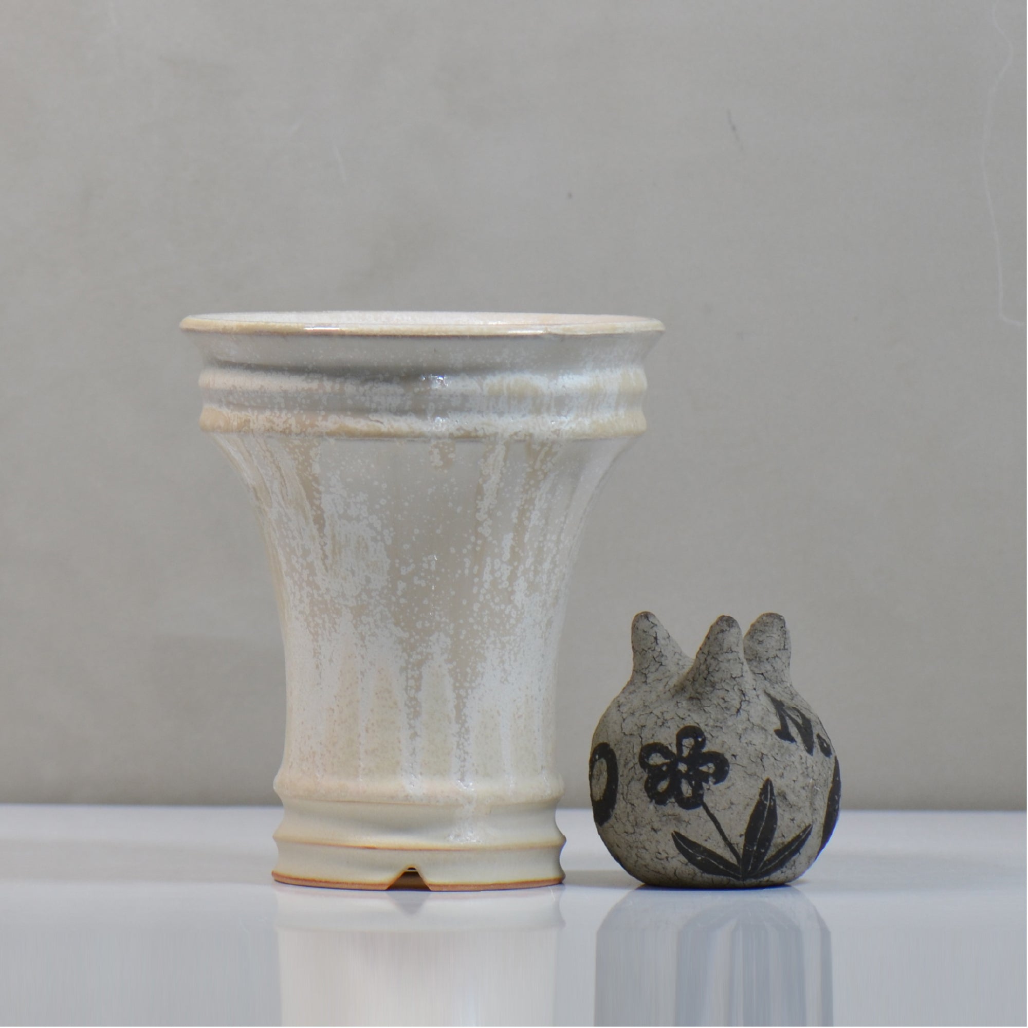 内山 真寿美 / Antique Color Series / um_ac14_m / 約φ14.5cm / 植木鉢