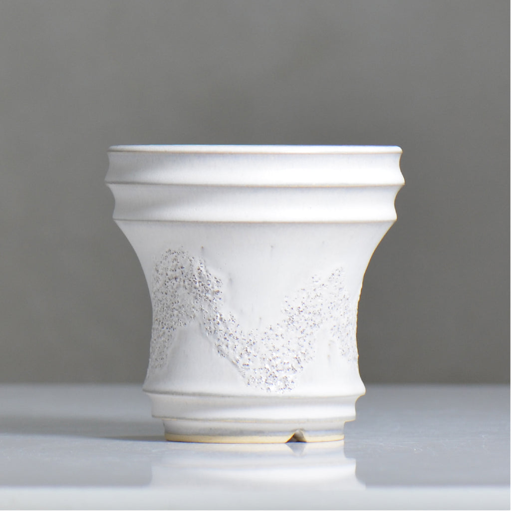 内山 真寿美 / White Sand / um_ws2_s / 約φ12cm / 植木鉢