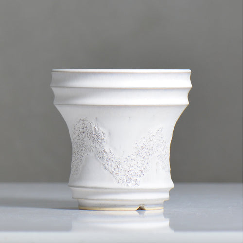 内山 真寿美 / White Sand / um_ws2_s / 約φ12cm / 植木鉢