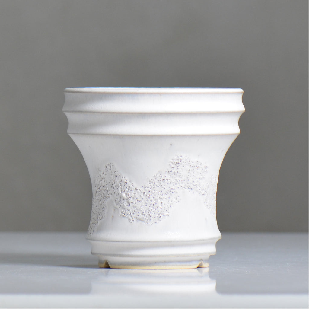 内山 真寿美 / White Sand / um_ws2_s / 約φ12cm / 植木鉢