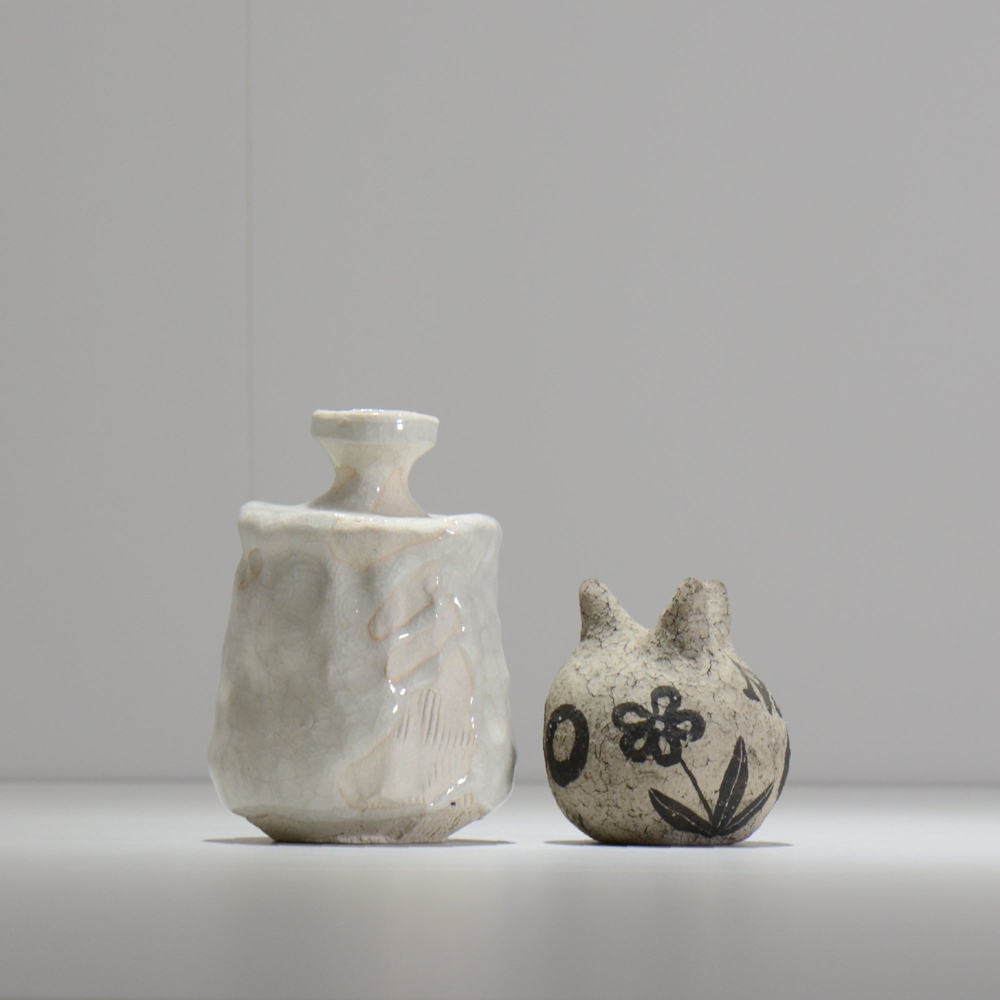 穂髙隆児 / 一輪挿し / usurai01_ichi/ 約φ9cm / 花瓶