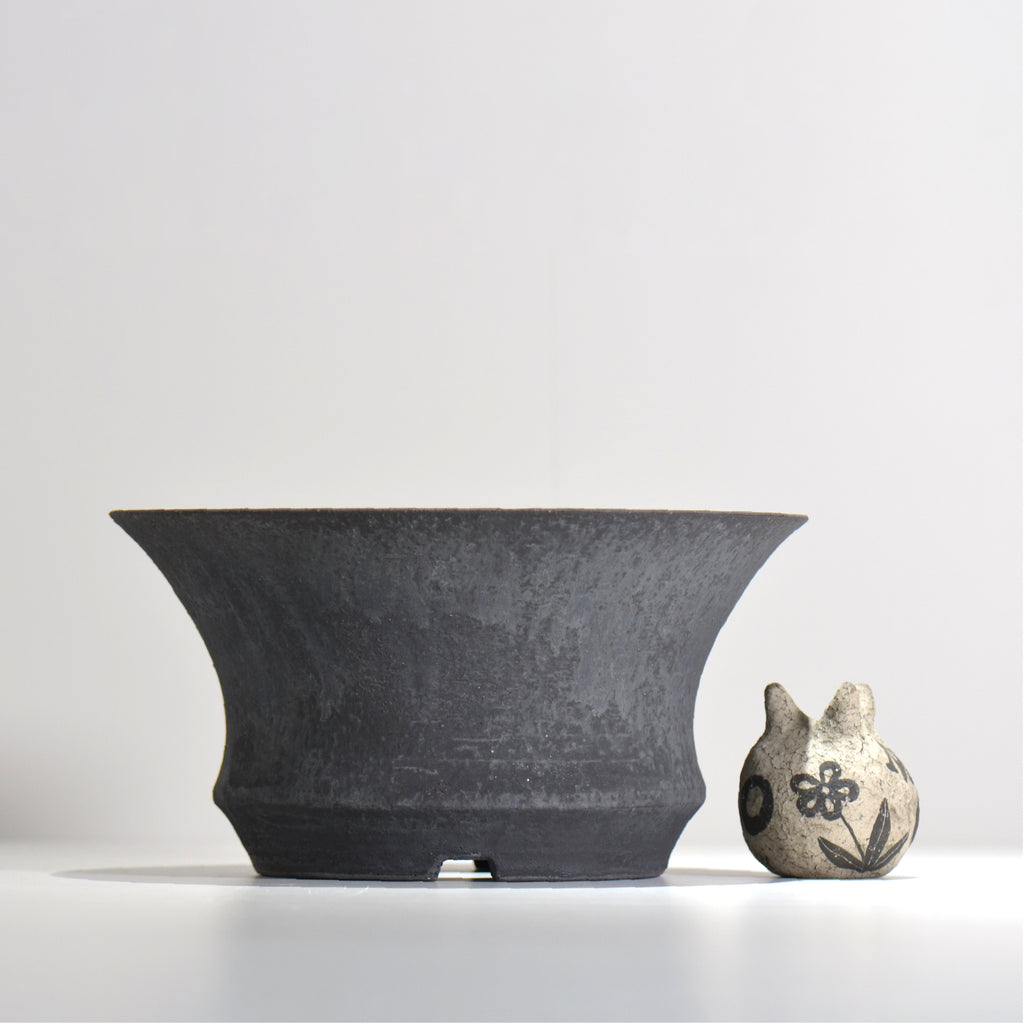 YATAGARASU / BIG 001 / 大鉢 / 約 φ28.7cm / 植木鉢