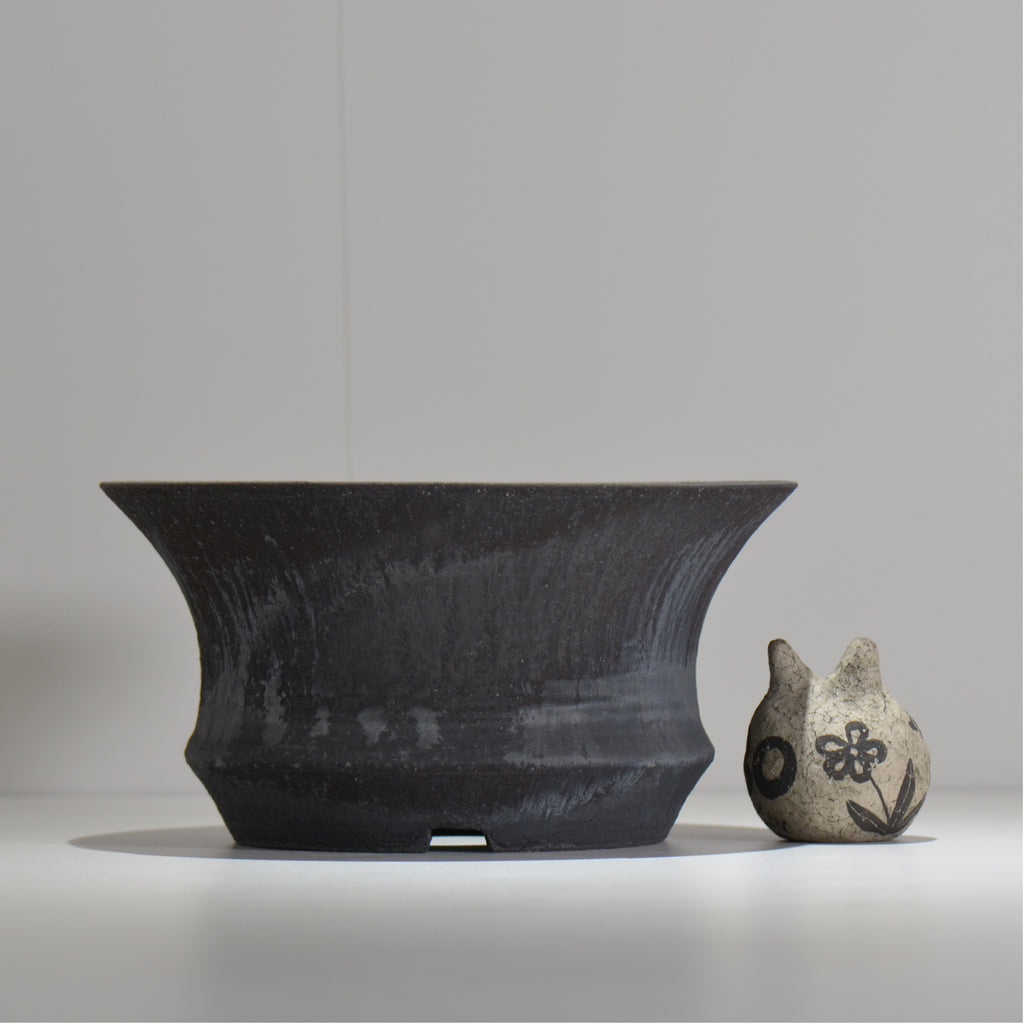 YATAGARASU / BIG 005 / 大鉢 / 約 φ28.5cm / 植木鉢