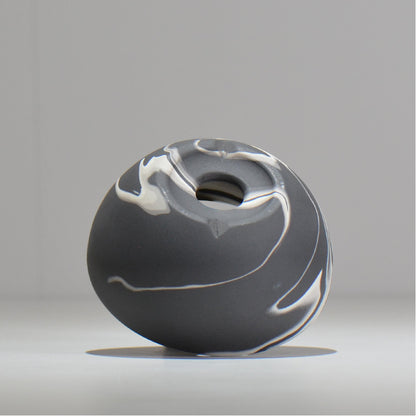 山本真郎 / 黒仙-kokusen / ys_ks01_s/ 約φ11cm / 植木鉢