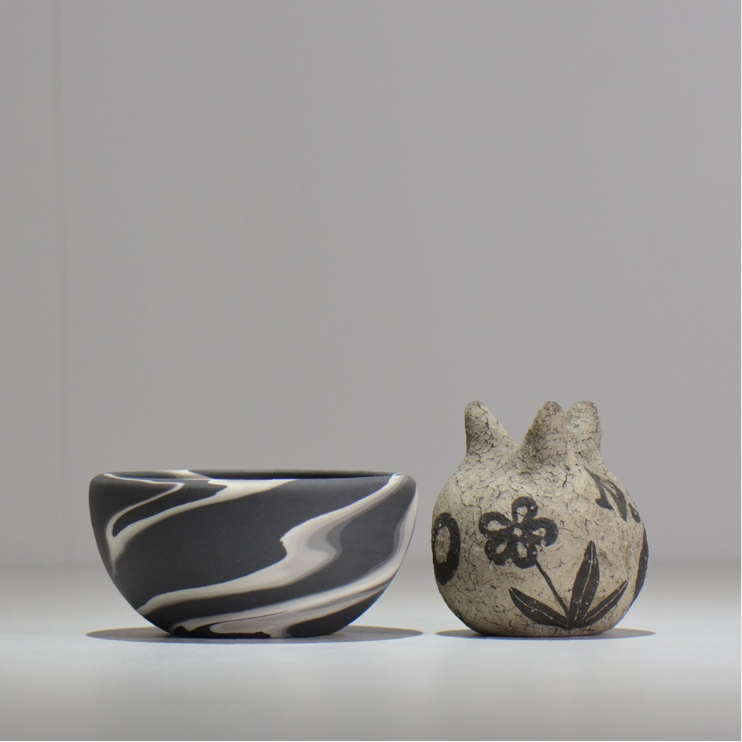 山本真郎 / 黒仙-kokusen / ys_ks02_s/ 約φ11cm / 植木鉢