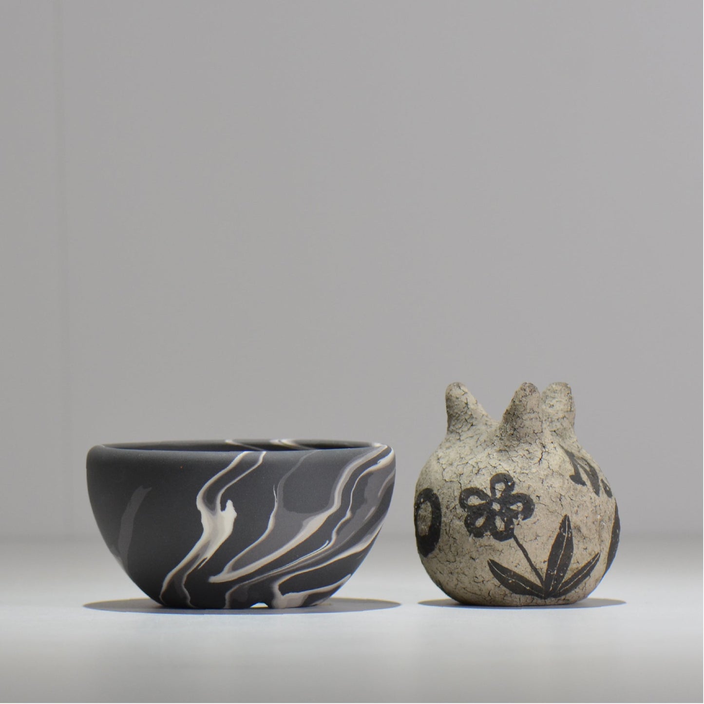 山本真郎 / 黒仙-kokusen / ys_ks03_s/ 約φ11cm / 植木鉢