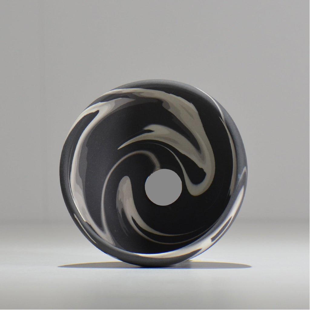 山本真郎 / 黒仙-kokusen / ys_ks04_s/ 約φ11.3cm / 植木鉢