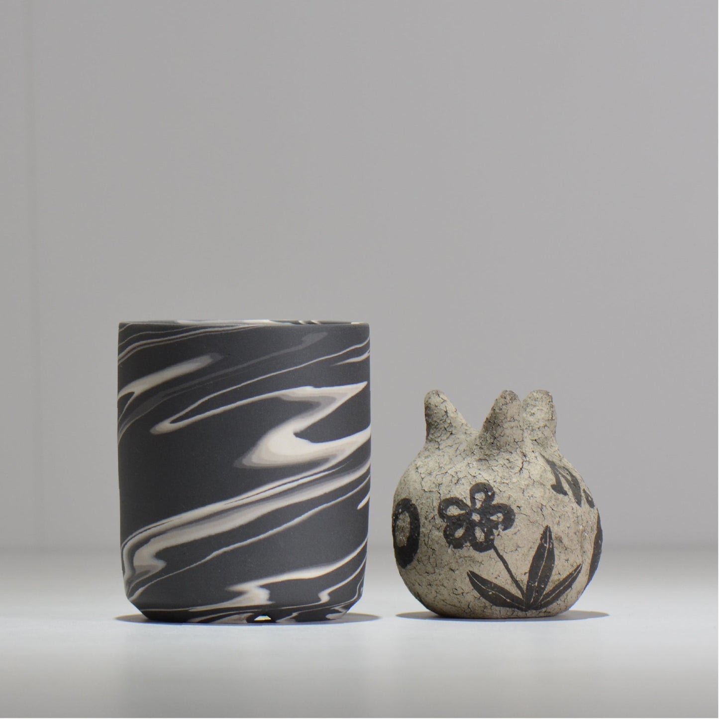 山本真郎 / 黒仙-kokusen / ys_ks10_xs/ 約φ8.8cm / 植木鉢