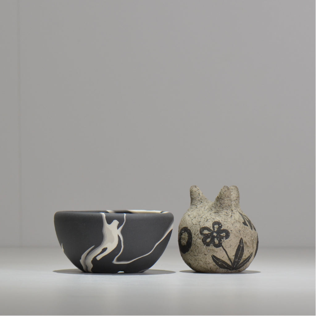 山本真郎 / 黒仙-kokusen / ys_ks11_xs/ 約φ11cm / 植木鉢