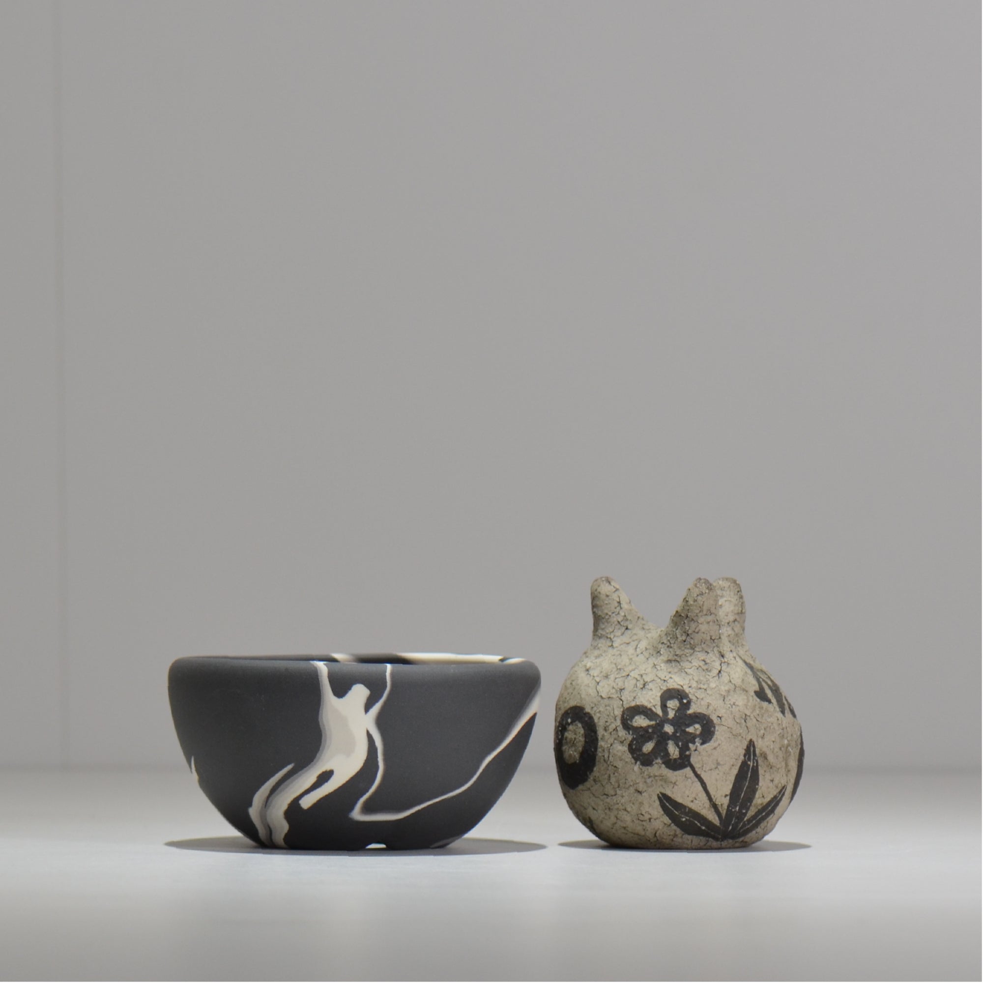 山本真郎 / 黒仙-kokusen / ys_ks11_xs/ 約φ11cm / 植木鉢