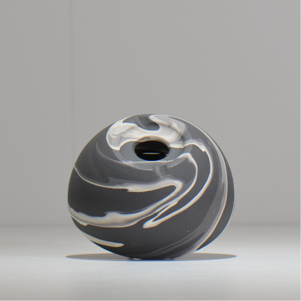 山本真郎 / 黒仙-kokusen / ys_ks12_xs/ 約φ11.3cm / 植木鉢